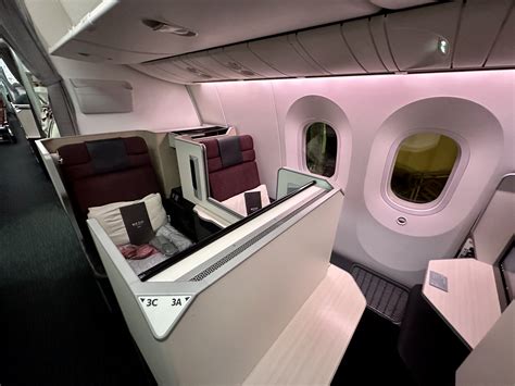 japan airlines business class 787